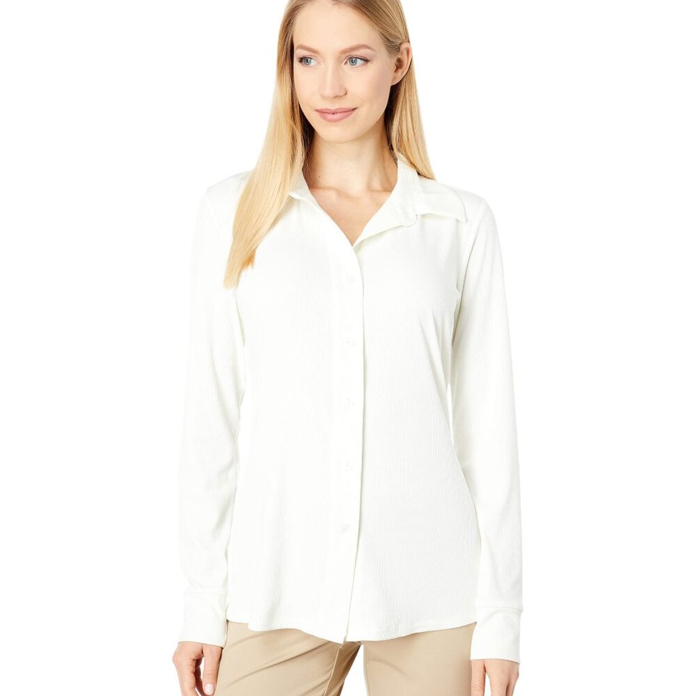 CAPSULE 121 The Theta Top Ivory LG. NEW